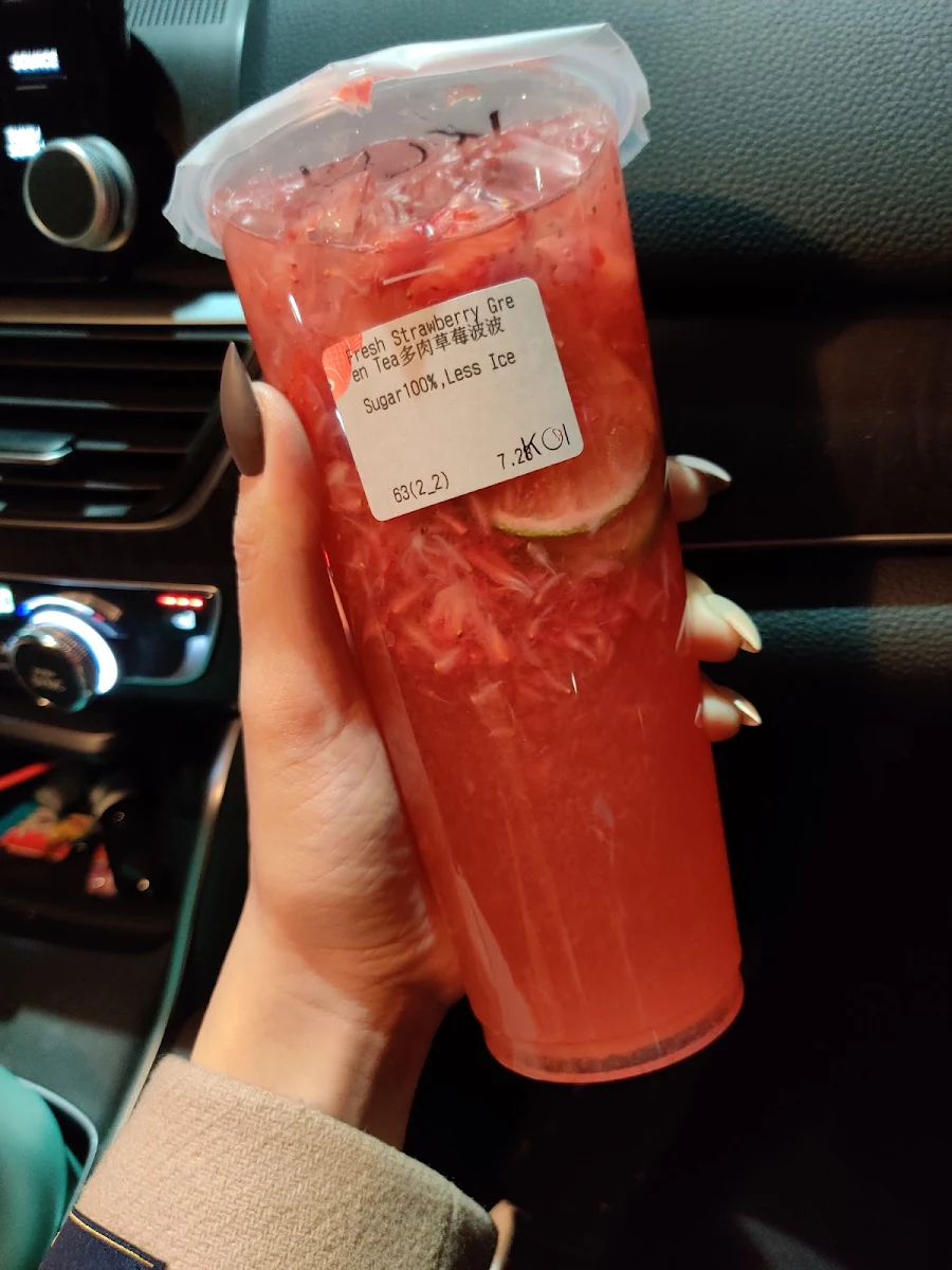 Fresh Grapefruit Green Tea Large Only 满杯红西柚